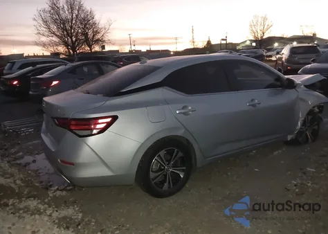 2022 Nissan Sentra Sv Xtronic Cvt z USA, uszkodzony, nr VIN 3N1AB8CVXNY320012